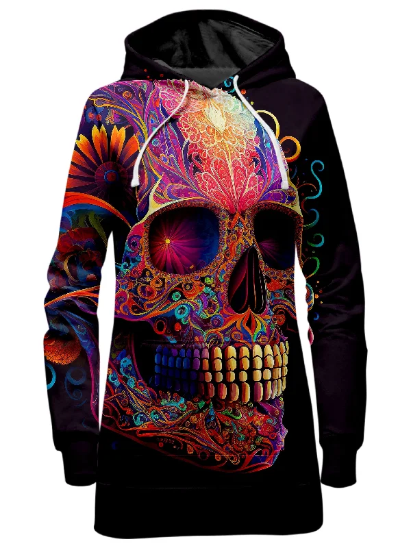 Super Savings DOTD Skull Hoodie Dress
