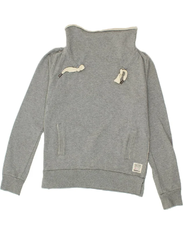 Deal Dash MEETING Womens Sweatshirt Jumper UK 16 Large Grey Cotton