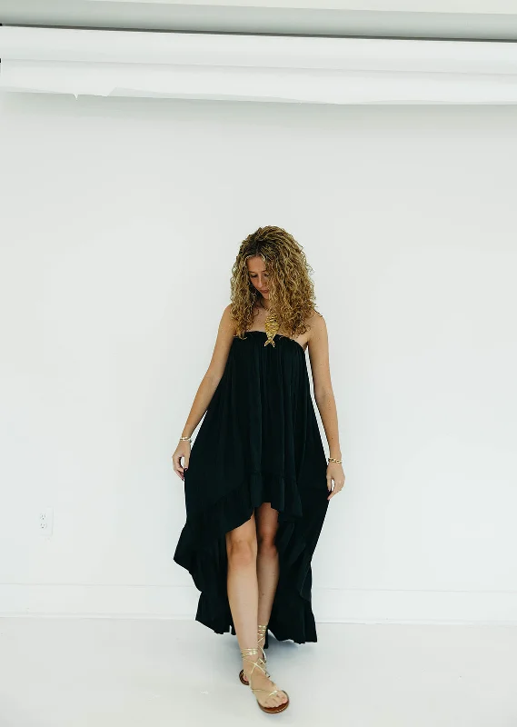 Buy Now Here We Go High Low Dress - Black