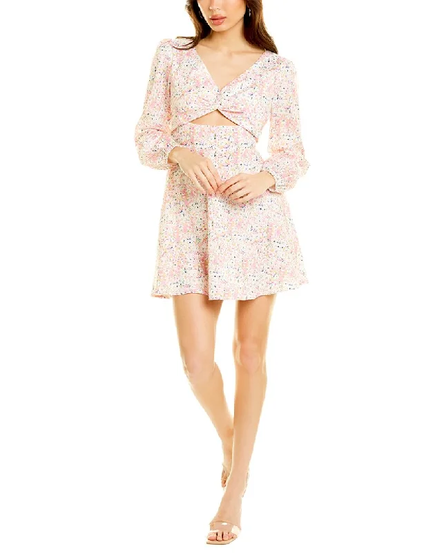 Anniversary Sale To My Lovers Cutout Mini Dress