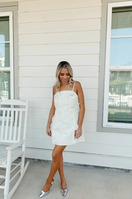 New Deals Awden Mini Dress - Cream