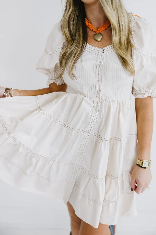 Lowest Price Jenny Mini Dress - Natural