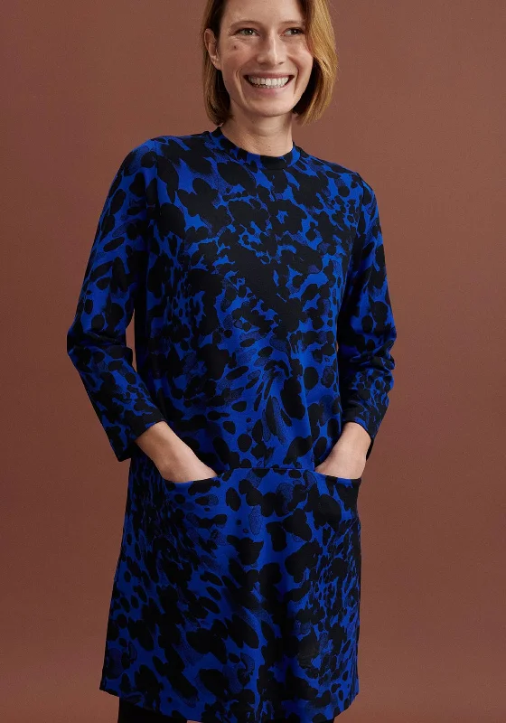 Mega Sale Masai Grivan Leopard Print Tunic, Blue