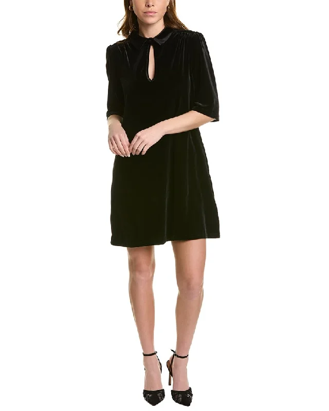 Today’s Deal Traffic People Peep Velvet Shift Dress