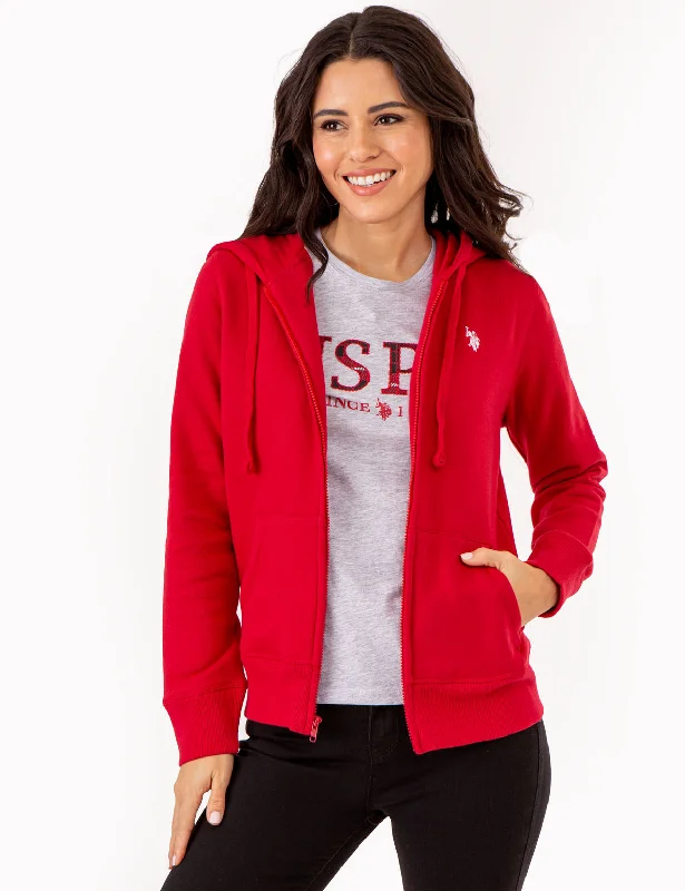 Exclusive Access FLEECE FULL ZIP LOGO HOODIE
