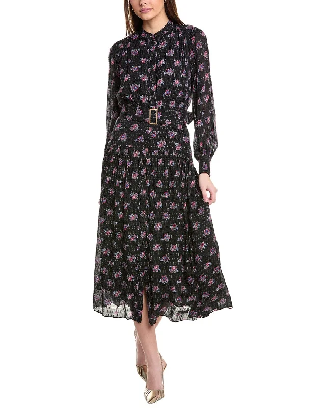 Markdown Madness Elie Tahari The Rue Silk-Blend Maxi Dress