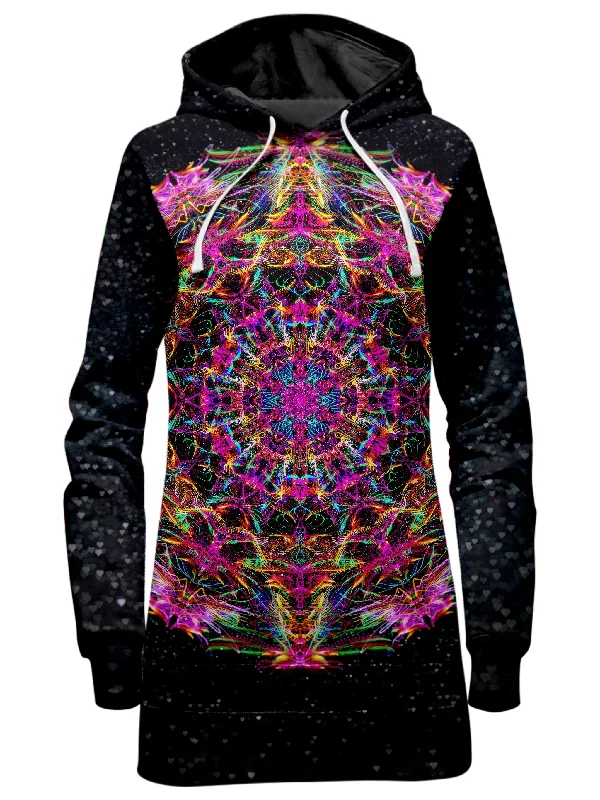 Price Buster Pastel Warp Hoodie Dress