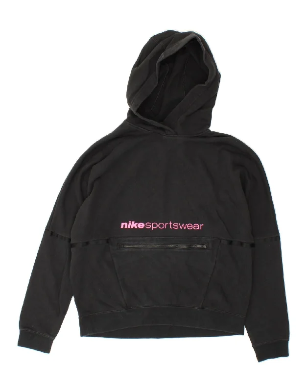 Customer Appreciation Sale NIKE Womens Oversized Graphic Hoodie Jumper UK 6 XS Black Cotton Customer Appreciation Sale NIKE Womens Oversized Graphic Hoodie Jumper UK 6 XS Black Cotton