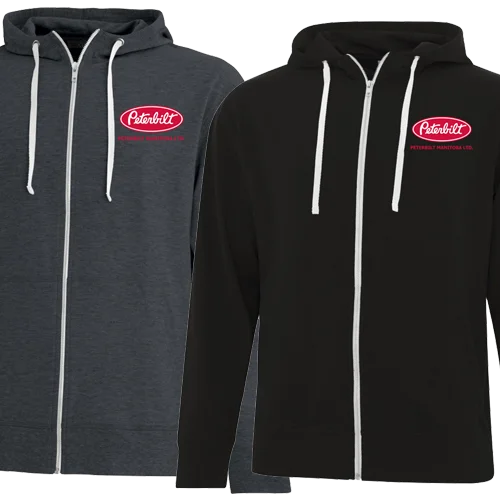 Friends and Family Sale Peterbilt Manitoba Light Weight Full Zip Hoodie
