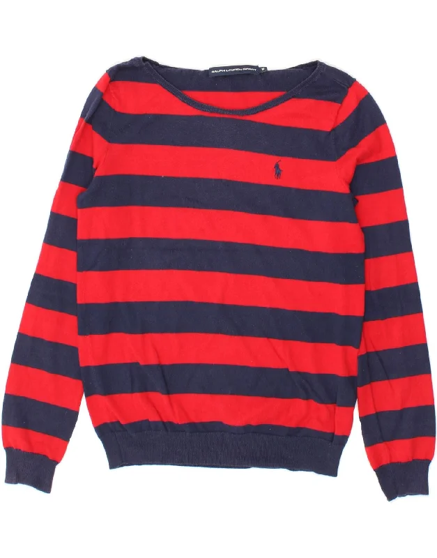 Savings Spectacular RALPH LAUREN Womens Boat Neck Jumper Sweater UK 12 Medium Navy Blue Savings Spectacular RALPH LAUREN Womens Boat Neck Jumper Sweater UK 12 Medium Navy Blue