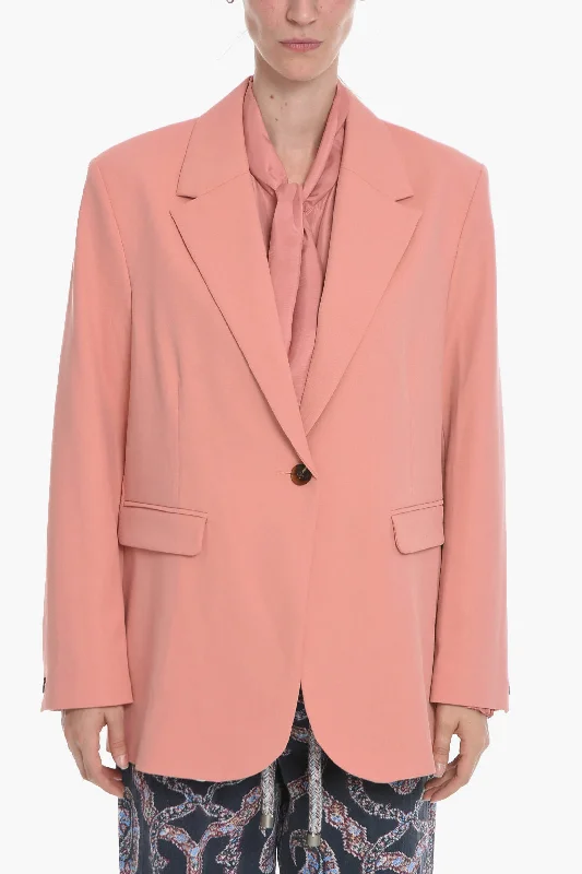 The Best Prices Samsoe Samsoe 1-Button Oversized Haven Blazer With Flap Pocket M Standard Size The Best Prices Samsoe Samsoe 1-Button Oversized Haven Blazer With Flap Pocket M Standard Size