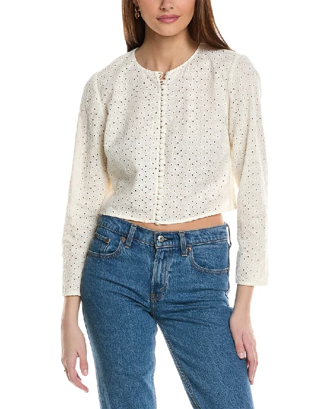 Amazing Deals FRAME Eyelet Jacket