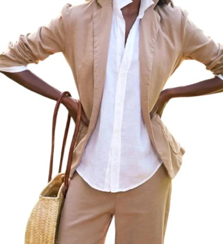 Online Exclusive Dublin Tailored Blazer In Tiramisu