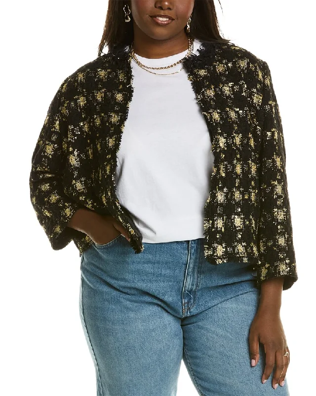 Discount Deals Marina Rinaldi Certo Wool & Alpaca-Blend Topper
