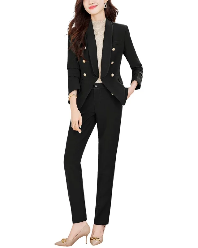 Today Only LIONELLO SALVI 2pc Blazer & Pant Set