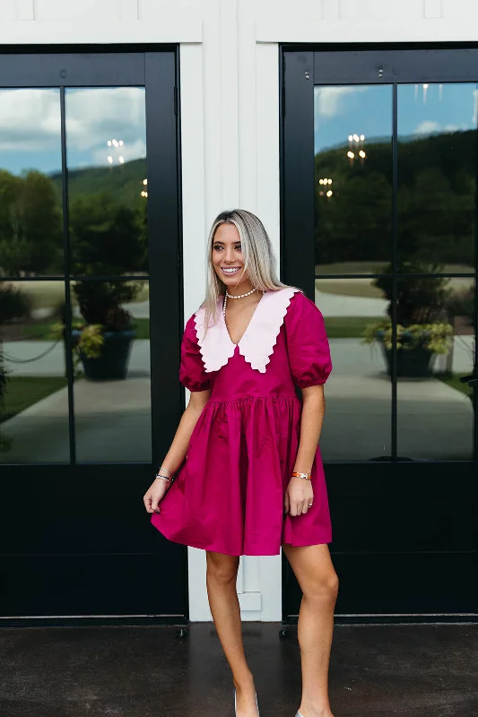Bargain Prices Scout Mini Dress - Magenta