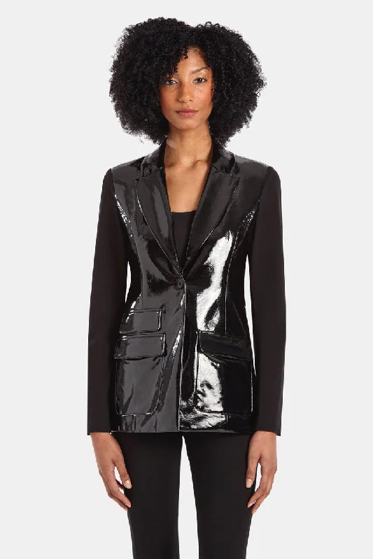 Price Reduction THE VINYL COMBO DART BLAZER