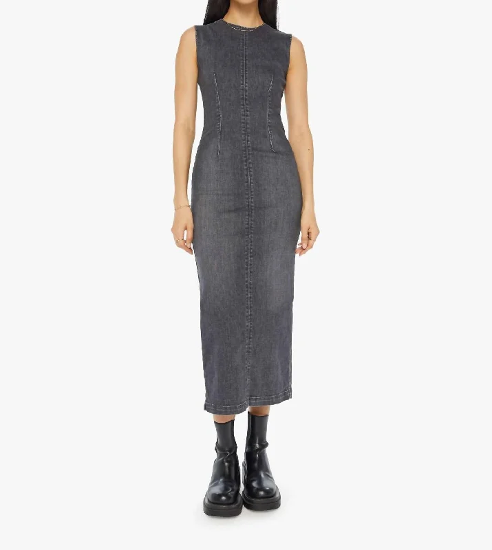 Savings Event Swerve Dress In Up In Smoke