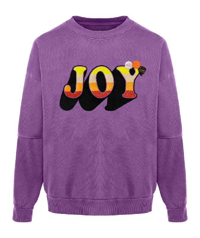 Markdowns Sweatshirt roller purple "JOY FW24"