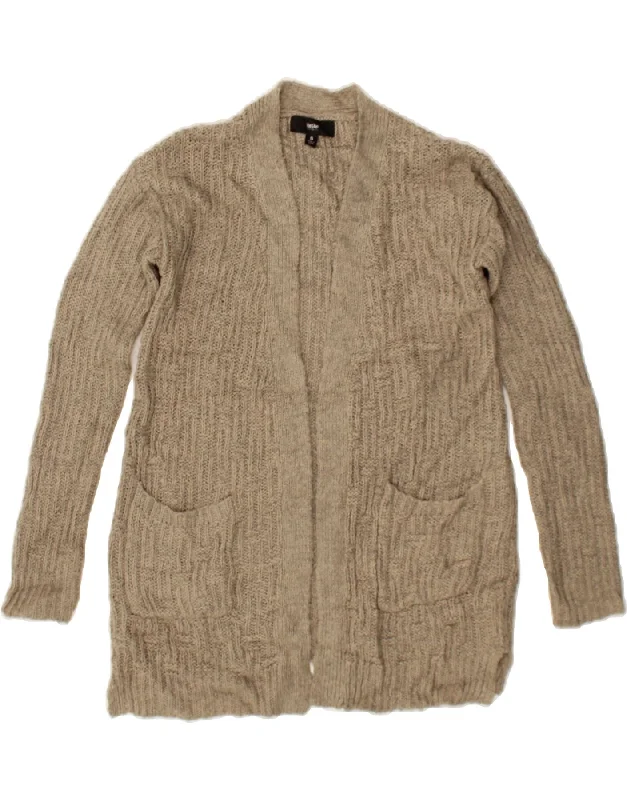 Weekend Special MOSSIMO Womens Cardigan Sweater UK 10 Small Grey Acrylic