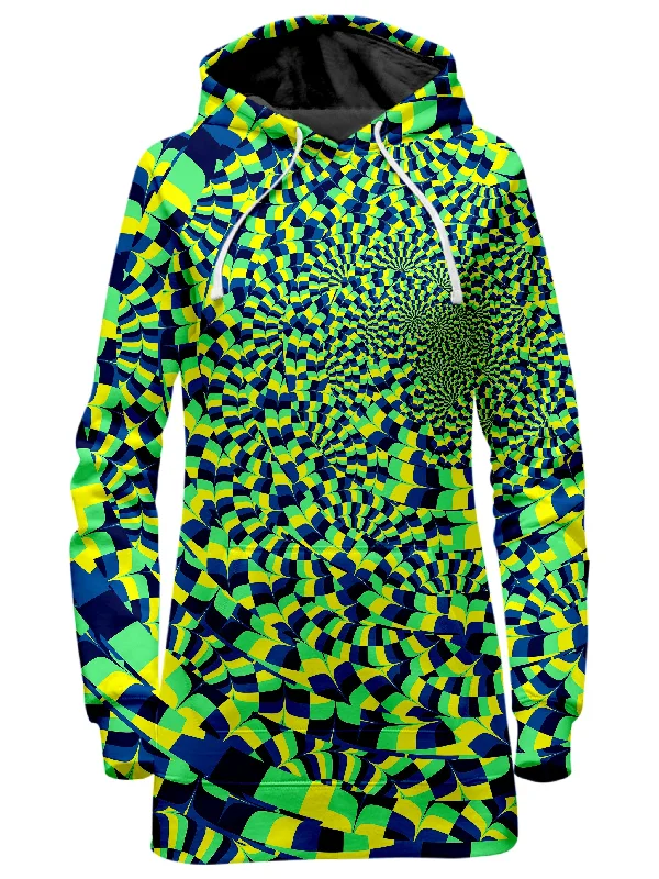 Anniversary Sale Green Portal Hoodie Dress