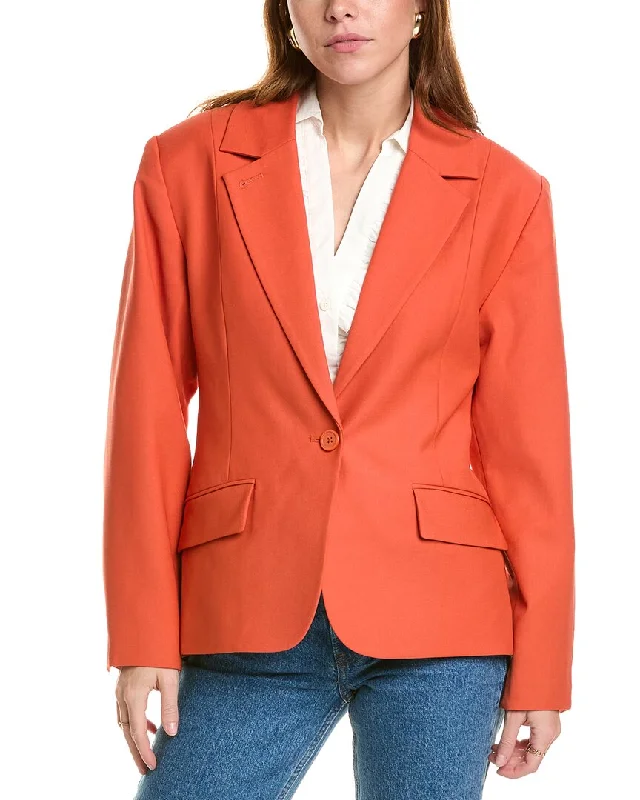 Year-End Clearance Equipment Acinta Wool-Blend Blazer