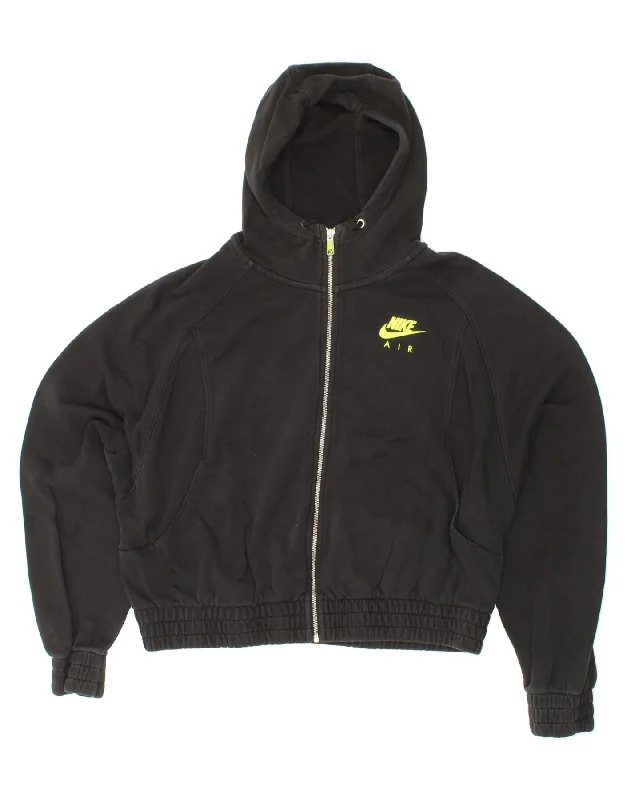 Early Access NIKE Womens Oversized Graphic Zip Hoodie Sweater UK 16 Large Black Cotton Early Access NIKE Womens Oversized Graphic Zip Hoodie Sweater UK 16 Large Black Cotton