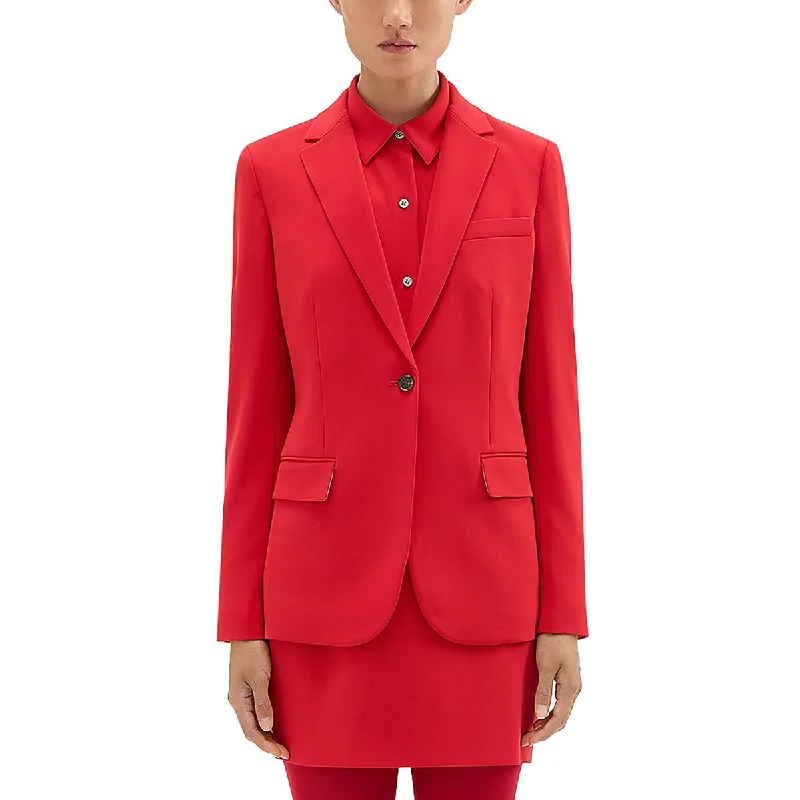 Get It Before It’s Gone Womens Formal Office One-Button Blazer