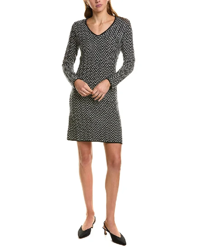 Season Finale Sale Kier + J Wool & Cashmere-Blend Sweaterdress