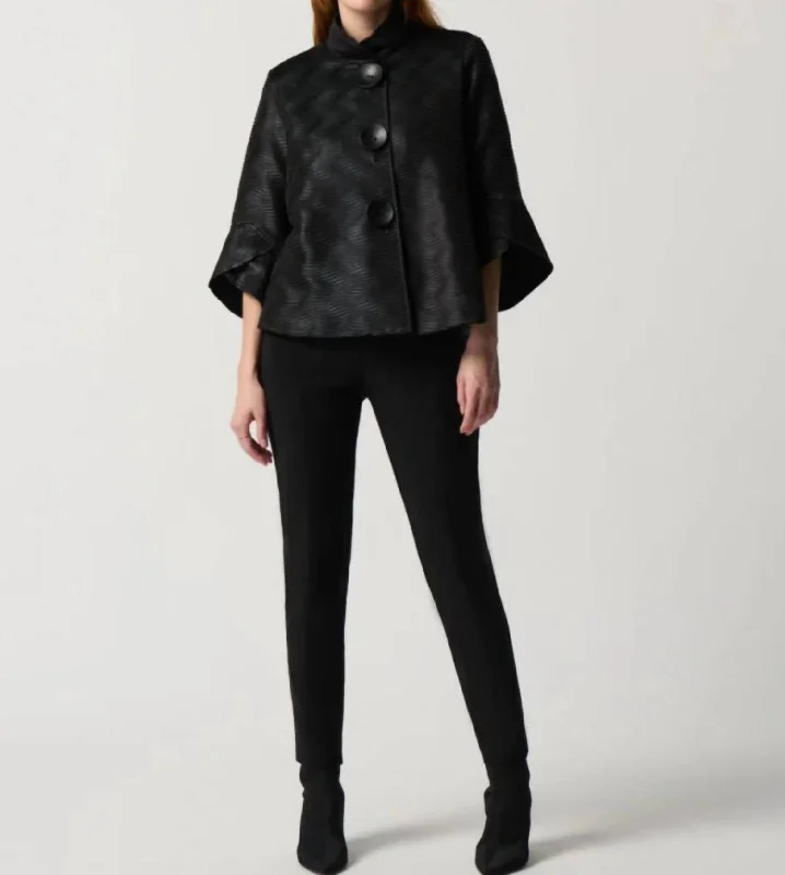 Act Fast Blazer In Black