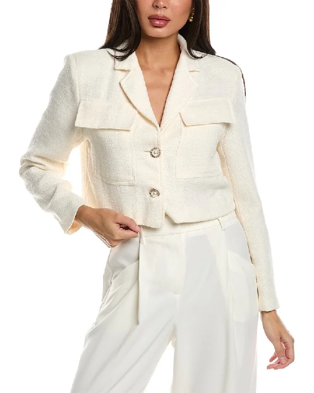 Year-End Sale Gracia Tweed Crop Jacket