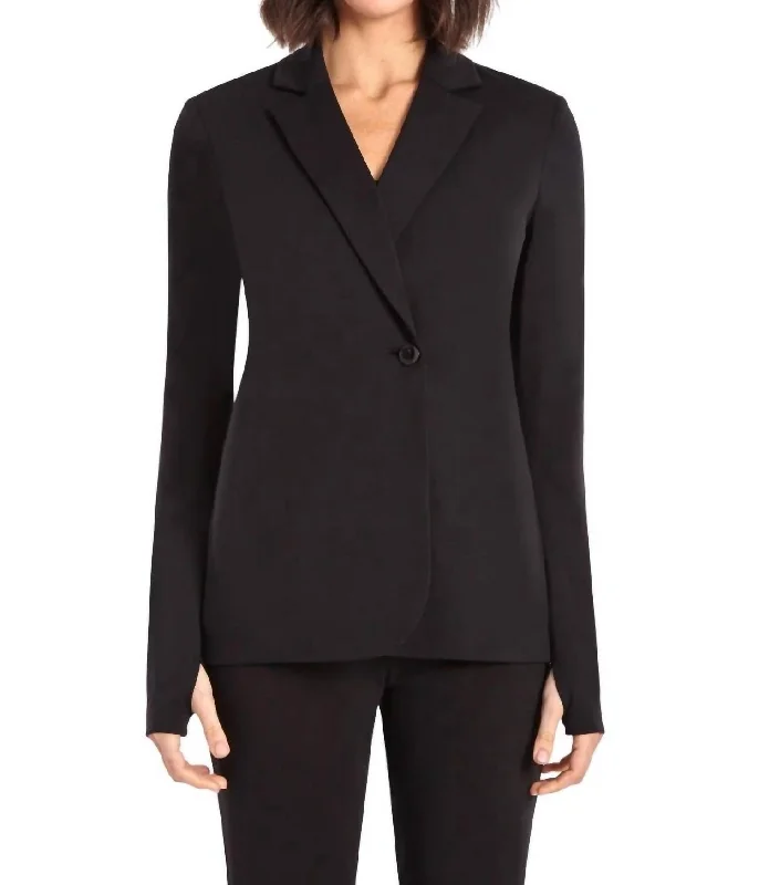 Bargain Blast Streak Blazer In Black