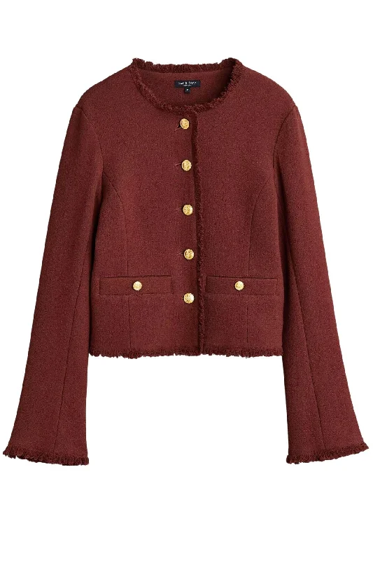 Bonus Savings Rag & Bone Carmen Jacket - Mahogany