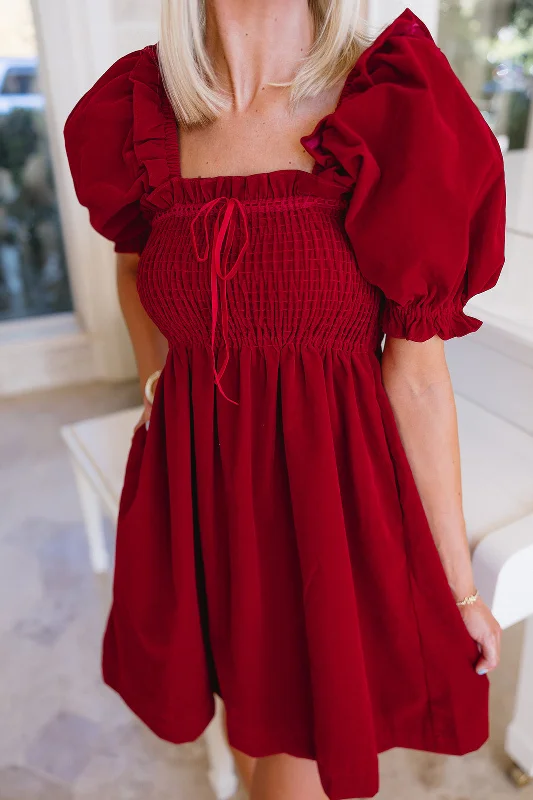 Deal Alert Hadlee Mini Dress - Red