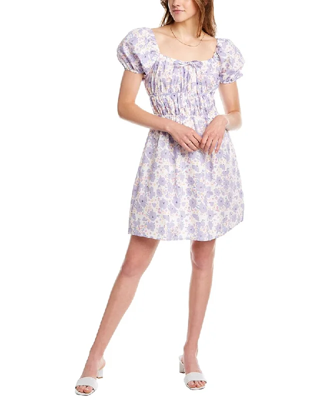 Value Deals 70/21 Puff Sleeve Mini Dress