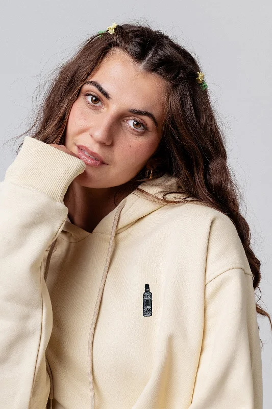 Clearance Items Three Sixty | Bestickter Bio-Baumwoll Frauen Hoodie