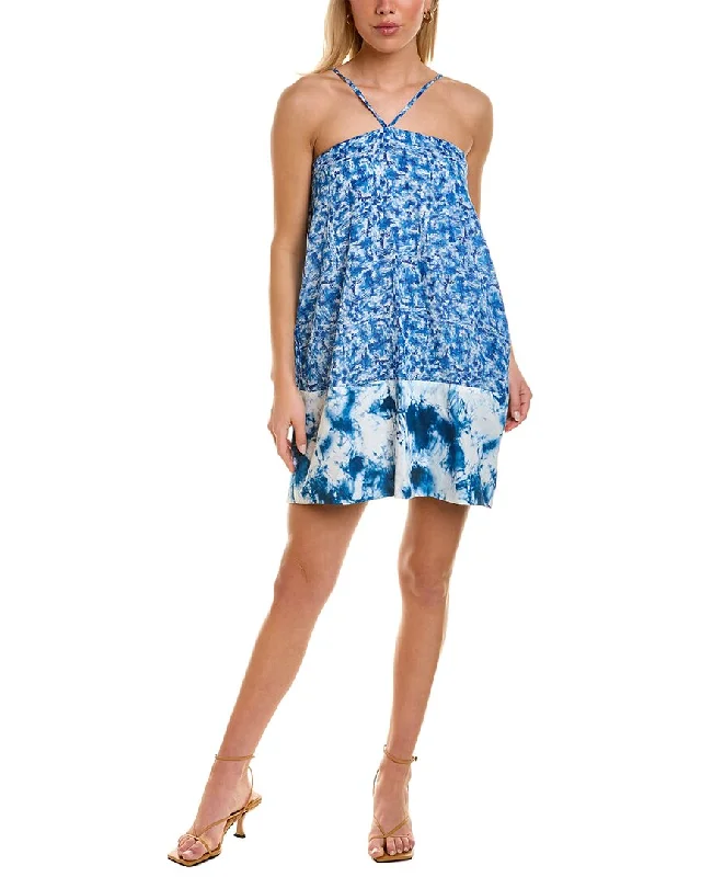 Year-End Sale AMUR Aminah Halter Mini Dress
