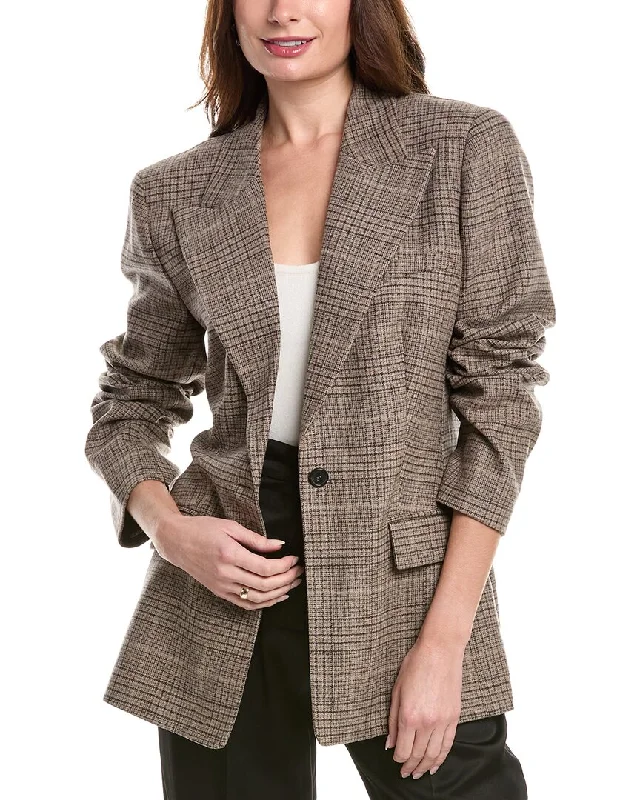 Lowest Price Michael Kors Collection Georgina Wool-Blend Blazer