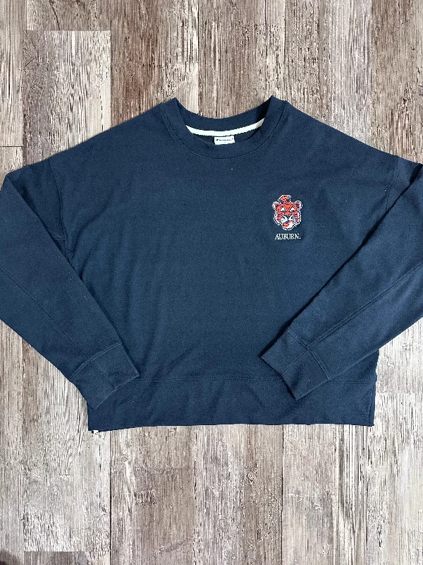 Don't Wait Aubie Suede Crewneck