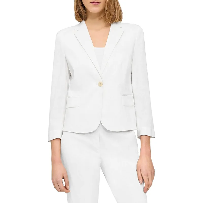 Daily Specials Womens Pocket Office Wear One-Button Blazer