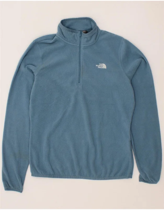 YEAR-End Clearance THE NORTH FACE Womens Zip Neck Fleece Jumper UK 12 Medium Blue Polyester YEAR-End Clearance THE NORTH FACE Womens Zip Neck Fleece Jumper UK 12 Medium Blue Polyester