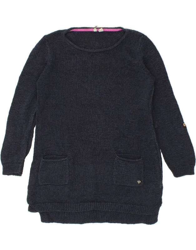 Price Blitz WHITE STUFF Womens Longline Boat Neck Jumper Sweater UK 10 Small Navy Blue Price Blitz WHITE STUFF Womens Longline Boat Neck Jumper Sweater UK 10 Small Navy Blue