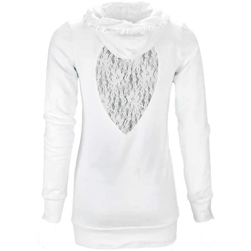 Markdowns Hourglass Hoodie in White