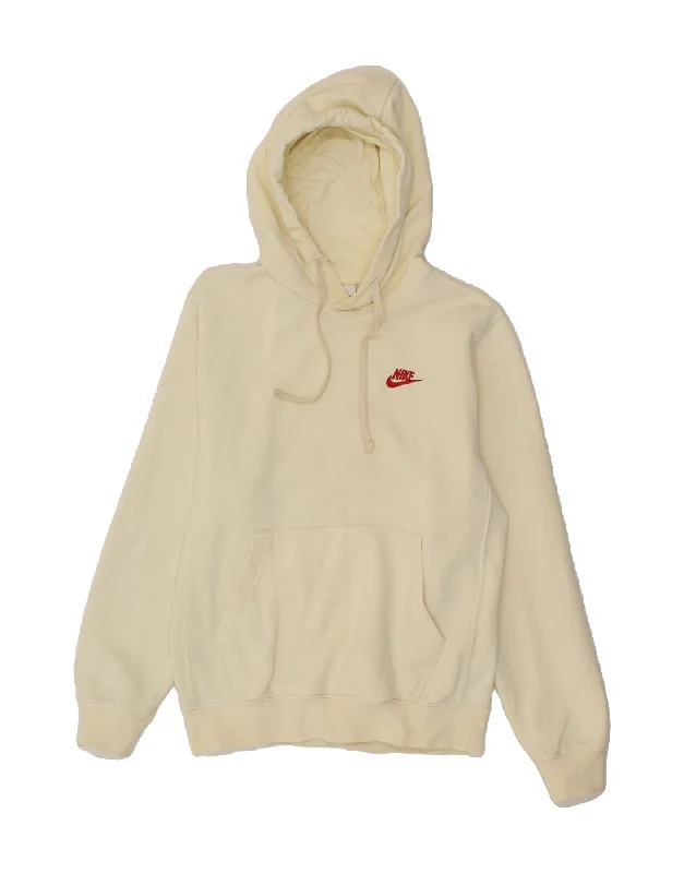 Limited Time Discount NIKE Womens Hoodie Jumper UK 6 XS Yellow Cotton