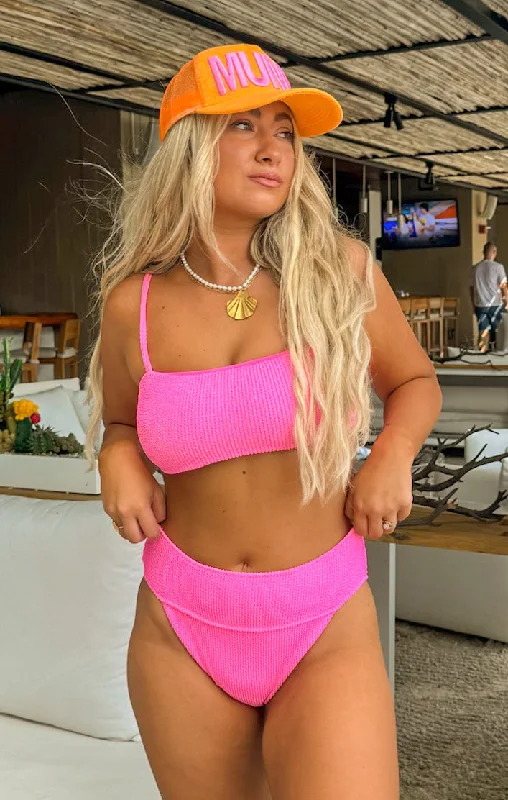 While Supplies Last Del Rey Bottom ~ Ultra Pink Scrunch