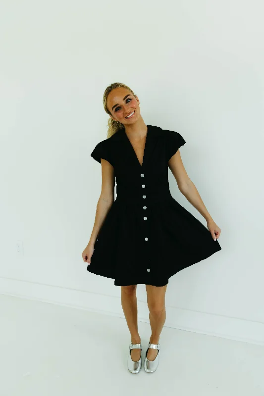 Buy Now Whitley Mini Dress - Black