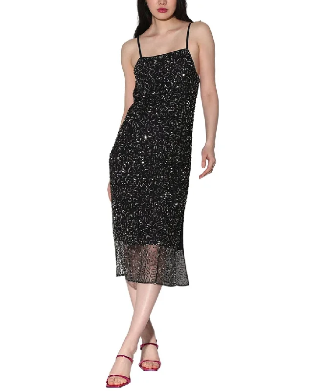 Incredible Offers Walter Baker Tori Midi Dress