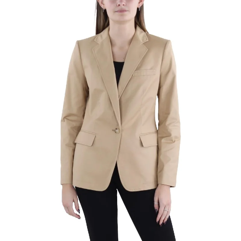 Massive Deals Womens Notch Collar Suit Separate One-Button Blazer