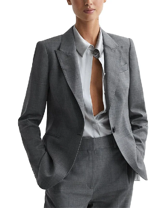 Final Clearance Reiss Layton Wool-Blend Blazer