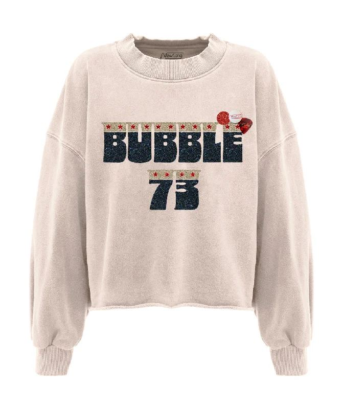 Unmissable Offer Sweatshirt crop porter whisper "BUBBLE"